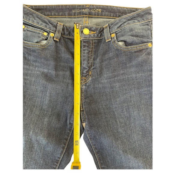 Michael Michael Kors Classic 11" Wide Flared Jeans Women's Size 4 Y2K - Picture 11 of 14